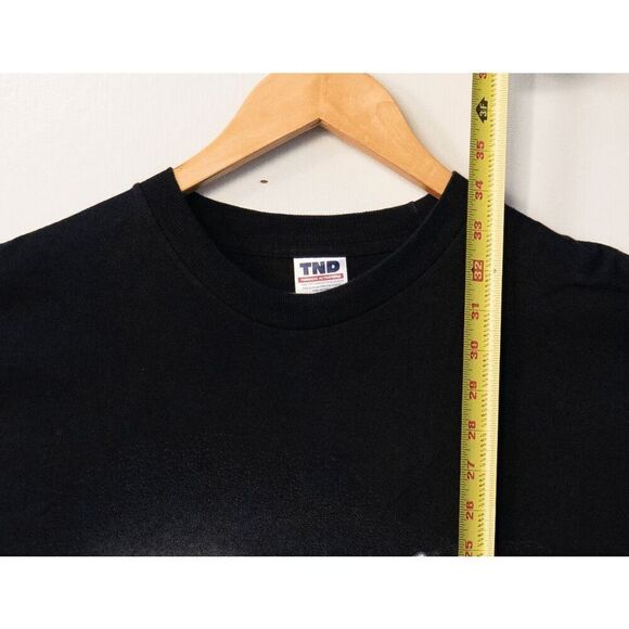 Vintage‎ Tupac Shakur Big Face Bling Necklace Hip Hop Rap T-Shirt 3XL - Picture 3 of 5